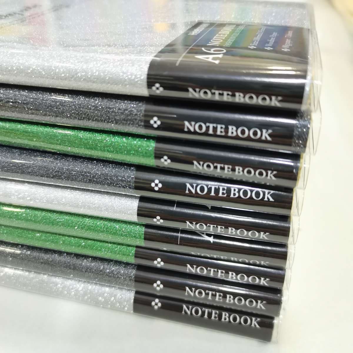ノートカバー 透明カバー付き上質紙ノート