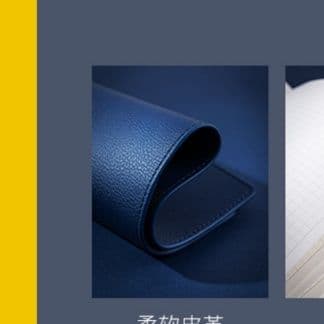 ノートカバー スタイリッシュ革製ビジネス手帳カバー
