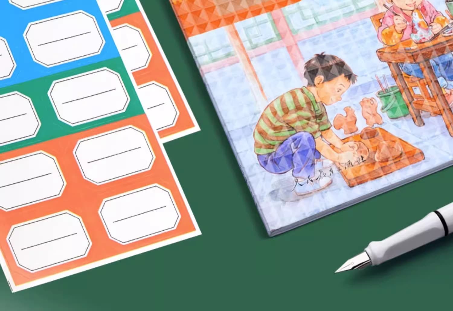 ノートカバー 透明ブックカバー 学習ノート用 