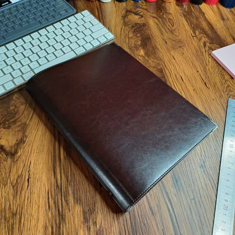 上質革製多機能ノートカバー