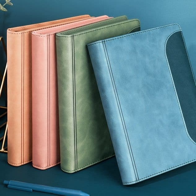 ノートカバー ノートカバー 上質二層革製システム手帳