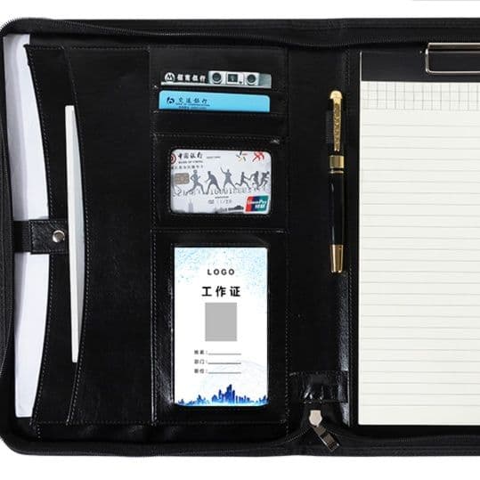 ノートカバー ノートカバー 多機能ビジネス手帳ケース