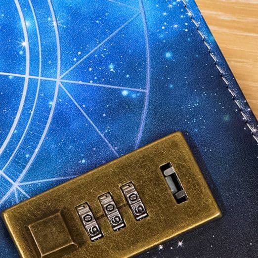 ノートカバー 星空秘密ダイアリーカバー