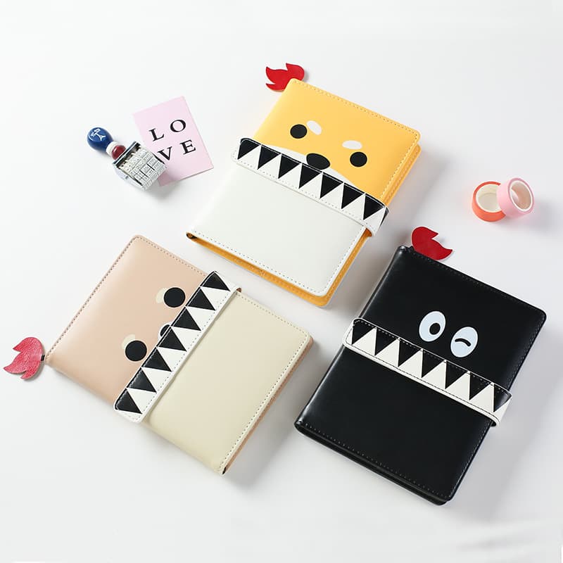 ノートカバー モンスター風デザイン かわいい文具シリーズ