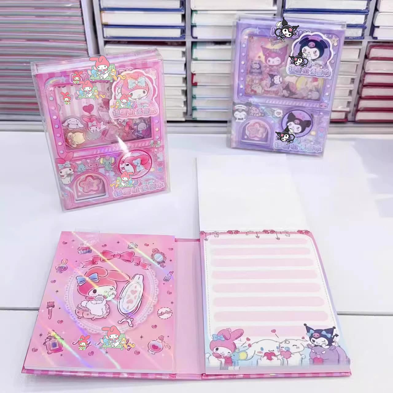 ノートカバー 夢見るキャラクター ゲーム風ノートカバー